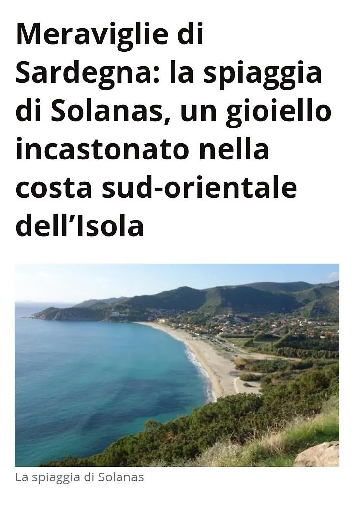 Vacanze A Solanas Con Clima Cup1863 Σπίτι διακοπών Solanas (Cagliari)